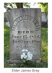 Image: Elder Gray headstone